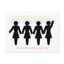Angels ring postcards