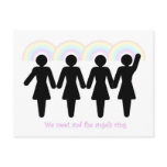 Angels ring postcards