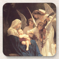 Angels Serenade Set of 6 Cork Coasters corkcoaster