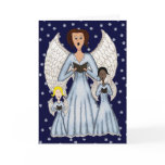 Angels Singing Carols Greeting Cards