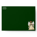 Angels Singing Carols (Gold) Envelope