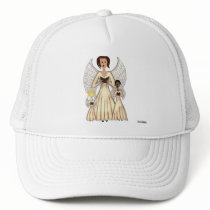 Angels Singing Carols (Gold) Mesh Hat