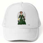 Angels Singing Carols (Green) Mesh Hats