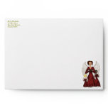 Angels Singing Carols (Red) Envelopes