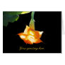 Angel's Trumpet Greeting Card
