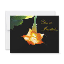Angel's Trumpet invitations by cybervykky Angel's Trumpet invitations