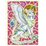 cat, kitty, feline, angel, fantasy, winged, kitty