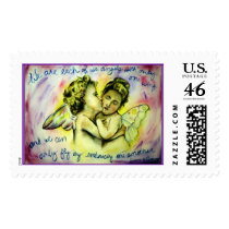Angels with One Wing Stamp