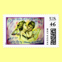 Angels with One Wing Stamp