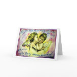 Angels with One Wing (White) Greeting Card