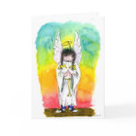 Angels with Sensible Footwear:  Christmas Card