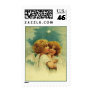 Angels With Star Vintage Postage Stamps