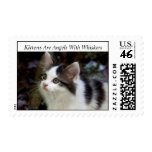 Angels With Whiskers (kitten) Stamps