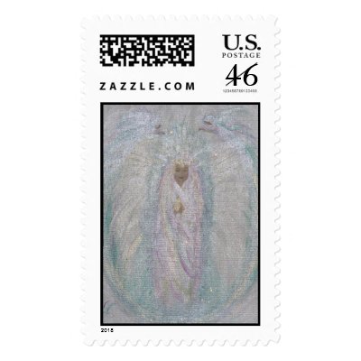 AngelWork - You Are Wrapped in Angel Wings  Stamps by harmonyart