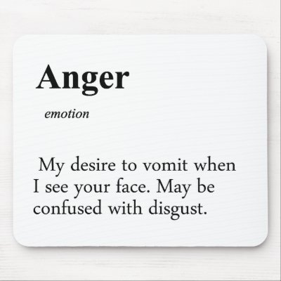 anger definition