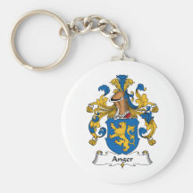Anger Family Crest Keychain