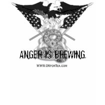 ANGER IS BREWING Tulsa Tea Party t-shirts