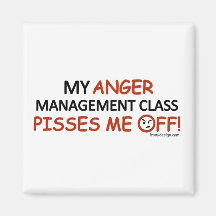 Anger Management Fridge Magnets