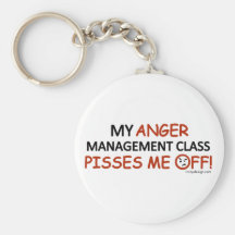 Anger Management Keychain