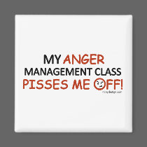 Anger Management Fridge Magnets