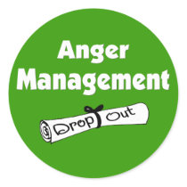 Anger Management Sticker by cooltees Anger Management Sticker