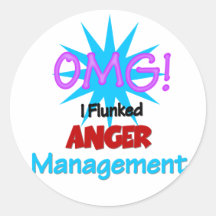Anger Managment Sticker