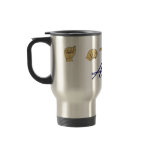 Angie in ASL insulated mug