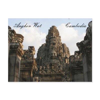 angkor cambo postcard by cardart