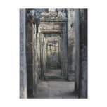 angkor doors post card