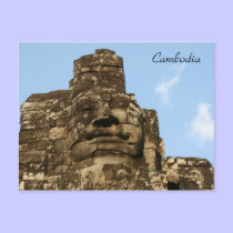 angkor face postcards by cardart angkor face postcards