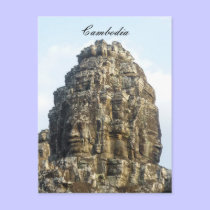 angkor faces postcards by cardart angkor faces postcards