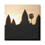 angkor silhouette refrigerator magnets