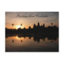 angkor sun reflect post cards