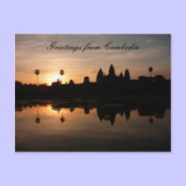 angkor sun reflect postcards by cardart angkor sun reflect postcards