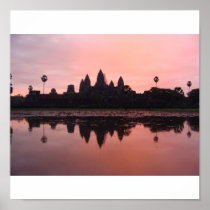 Angkor Wat at Sunrise Print