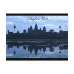 angkor wat blue post card