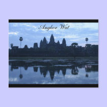 angkor wat blue postcards by cardart angkor wat blue postcards