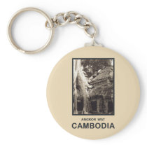 Angkor Wat Cambodia Keychain
