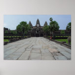 Angkor Wat in Siem Reap, Cambodia Poster