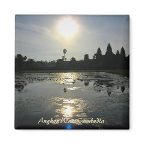 Angkor Wat Morning Magnet