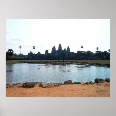 Angkor Wat Poster by sbsenterprise