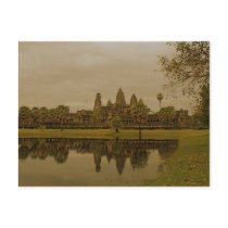 Angkor Wat Reflections Postcard