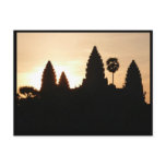 angkor wat silhouette postcards