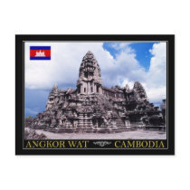 Angkor Wat Temple, Cambodia Postcard