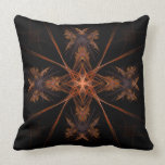 "Angle Angel" -Abstract Bohemian Fractal Pillow