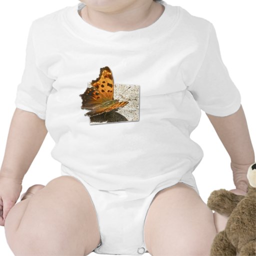 Angle Wing Comma Butterfly Series Rompers