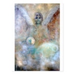 Angle with spheres post cards