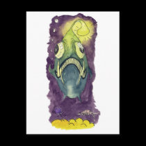 Angler Fish postcards