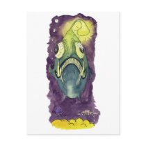 Angler Fish postcards by Drawnbyhand Angler Fish postcards