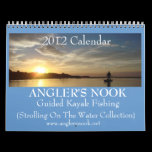 Anglers Nook guided kayak fishing 2012 Calendar calendars